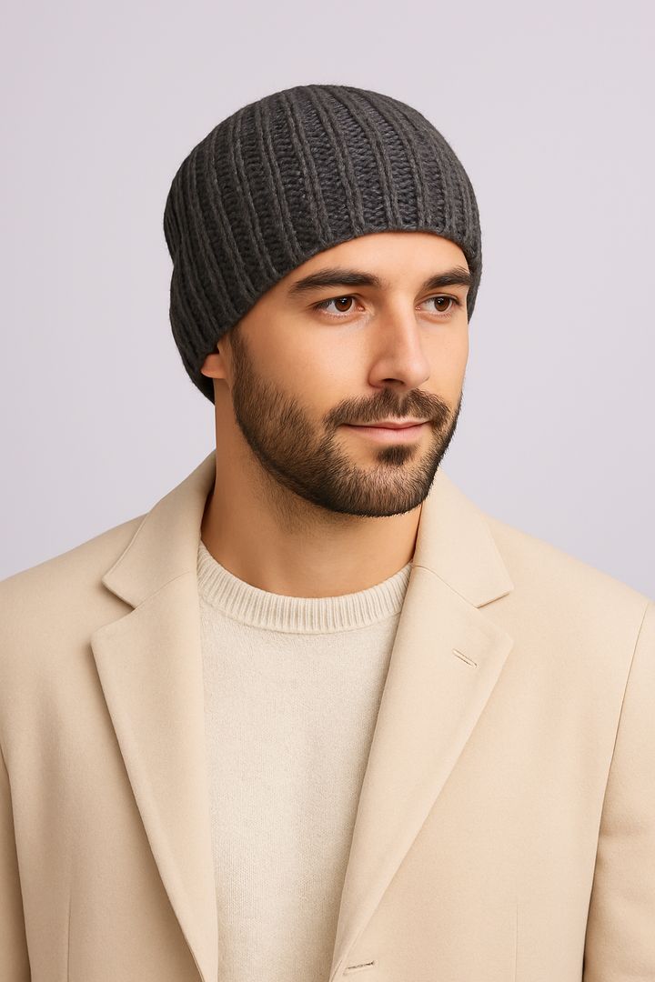 Assorted Male Alpaca Beanie Bundle for Men — Set of 6