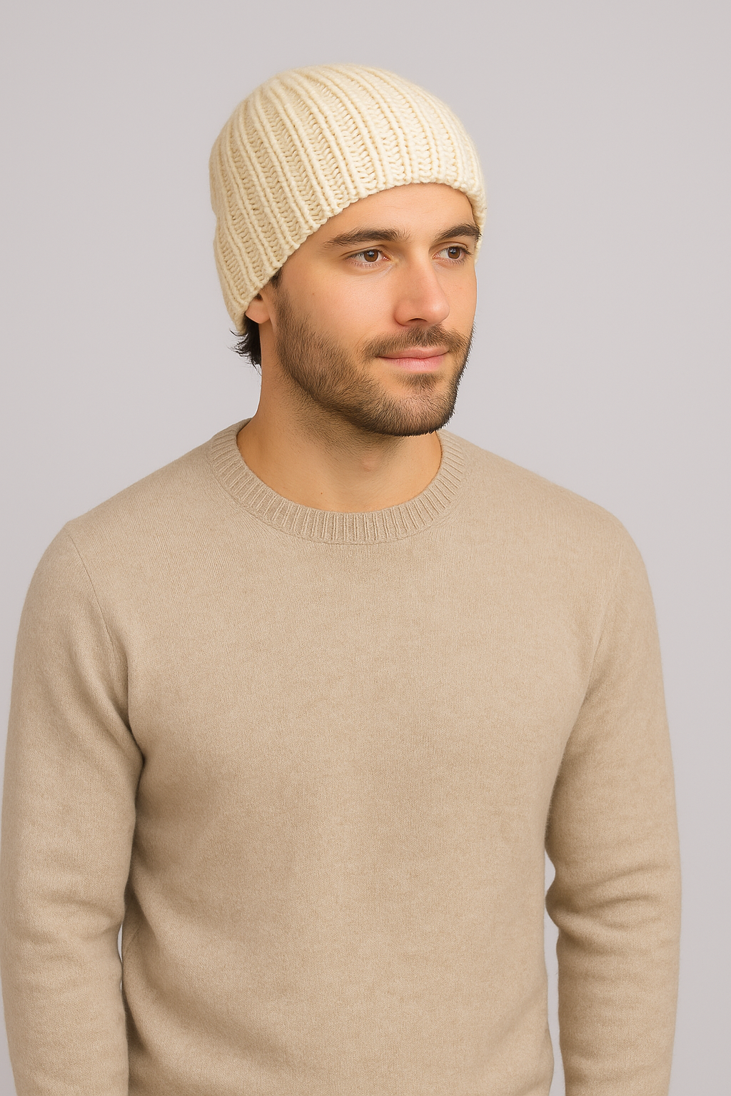 Assorted Male Alpaca Beanie Bundle for Men — Set of 6