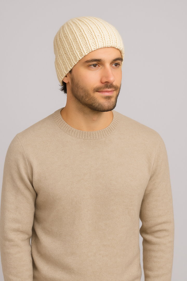 Assorted Male Alpaca Beanie Bundle for Men — Set of 6