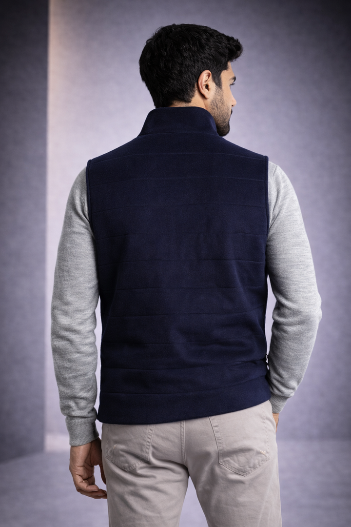 Men’s Quilted Baby Alpaca Vest