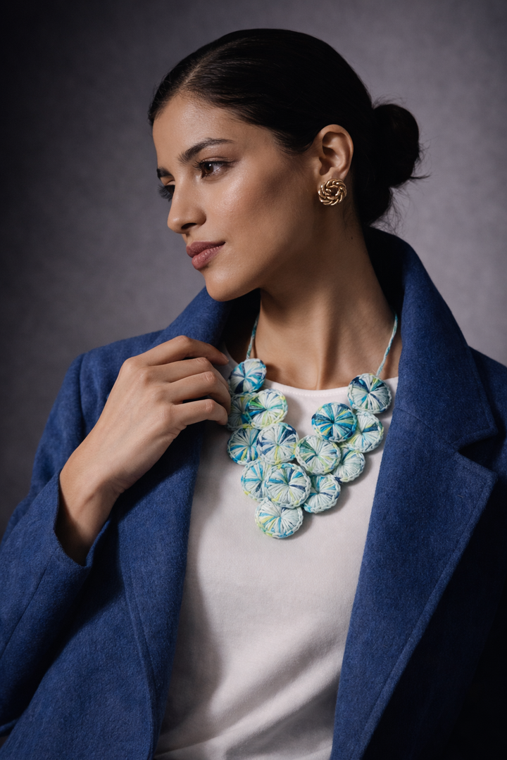 Fuzzy Baby Alpaca Necklace