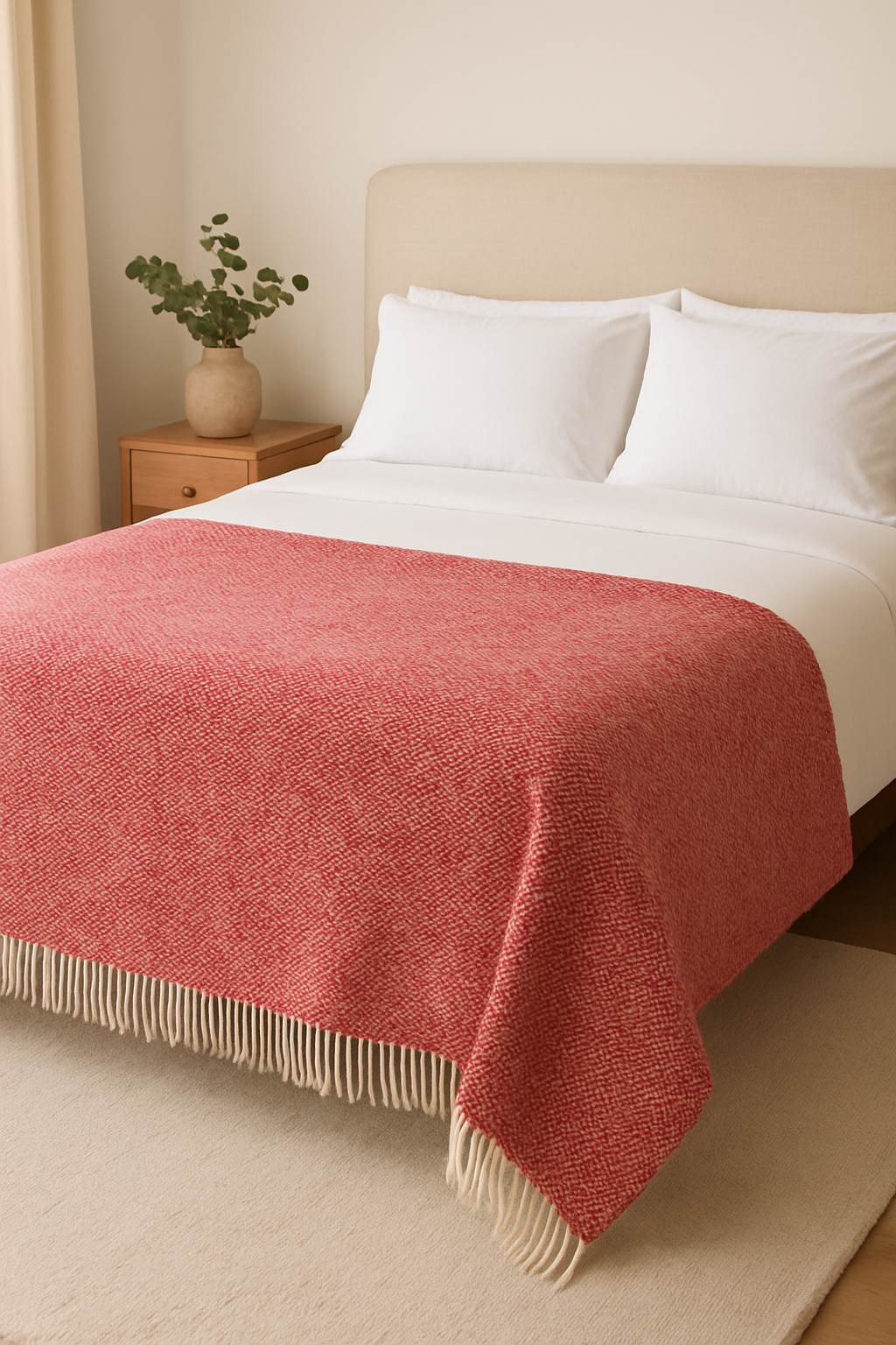 Structure Suri Alpaca Blanket