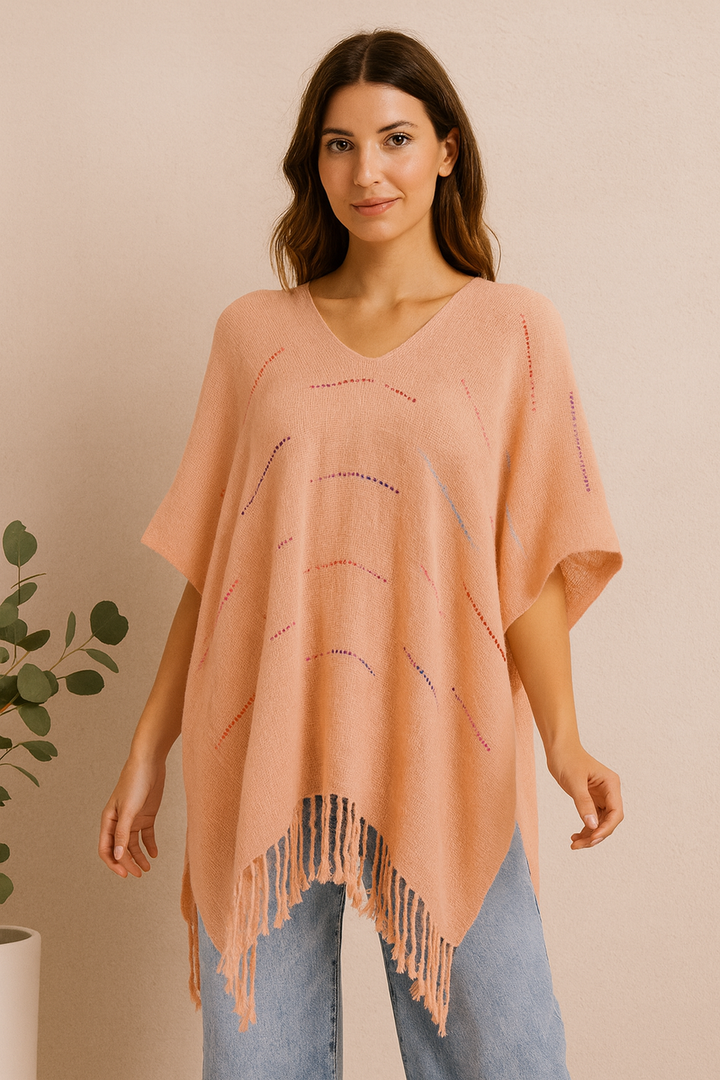 Sky Organic Cotton Cape