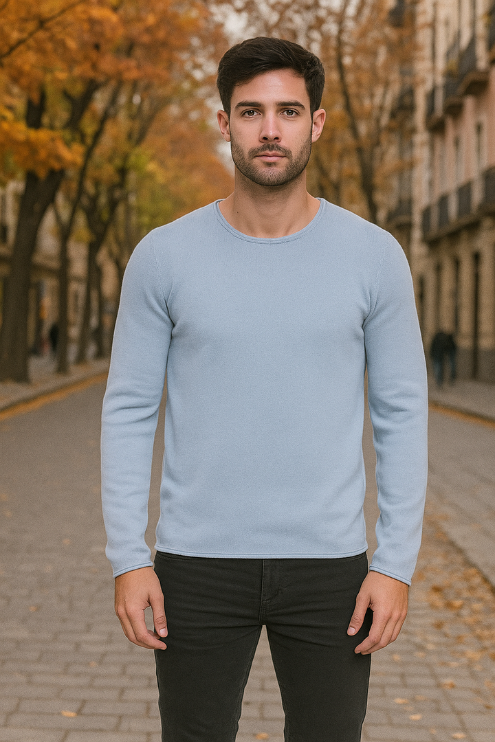 Caleb 100% CashLlama Sweater