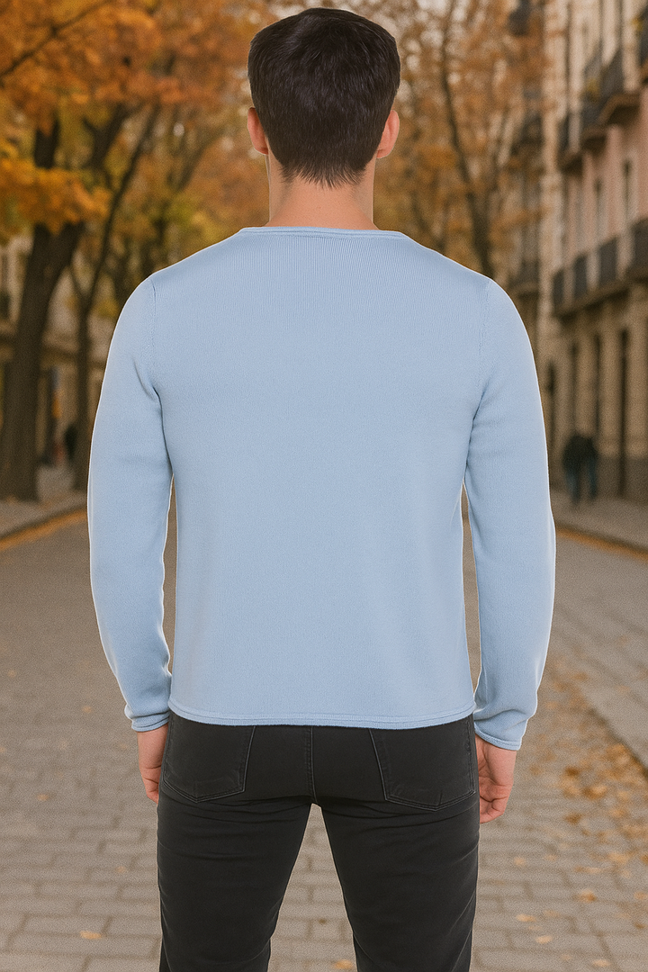 Caleb 100% CashLlama Sweater