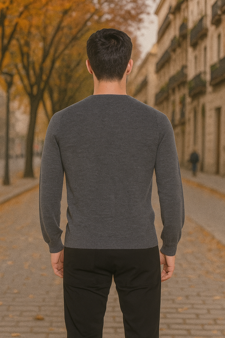 Caleb 100% CashLlama Sweater