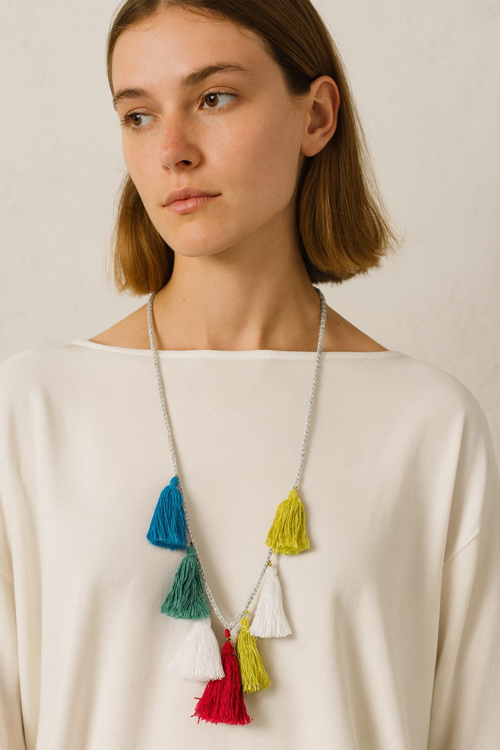 Lu Organic Cotton Necklace