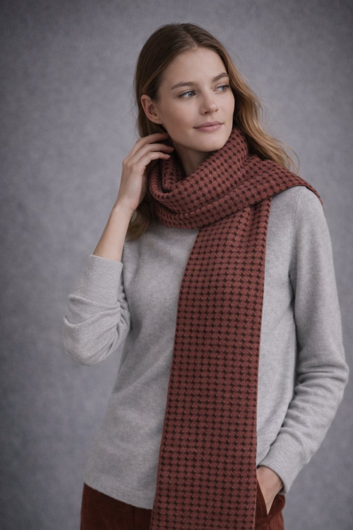 HD Baby Alpaca Scarf for Women