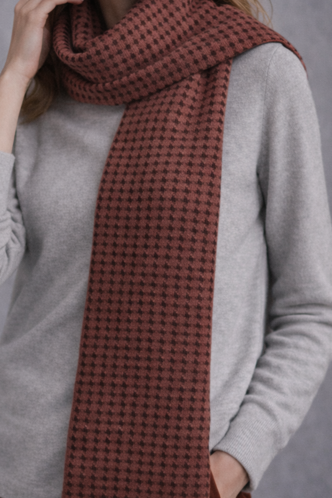 HD Baby Alpaca Scarf for Women