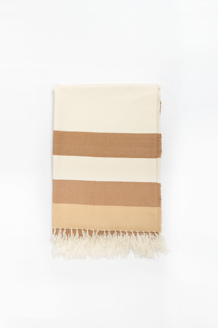 WAYKI Bath & Beach Cotton Towel Vibrant Stripes