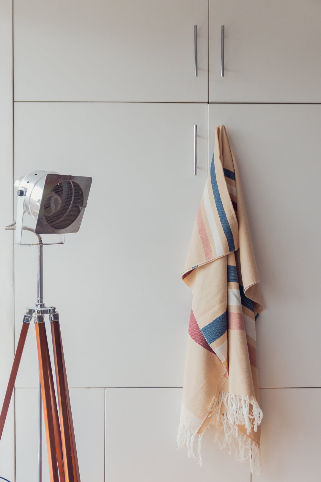 WAYKI Bath & Beach Cotton Towel Vibrant Stripes