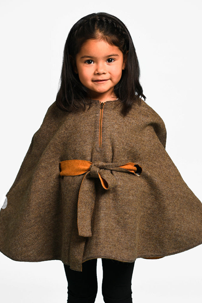 Leonela Reversible Baby Alpaca Cape
