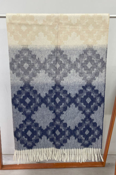 Chacana Ombre Alpaca Blanket