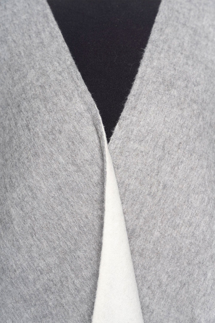 Reversible Baby Alpaca Cape