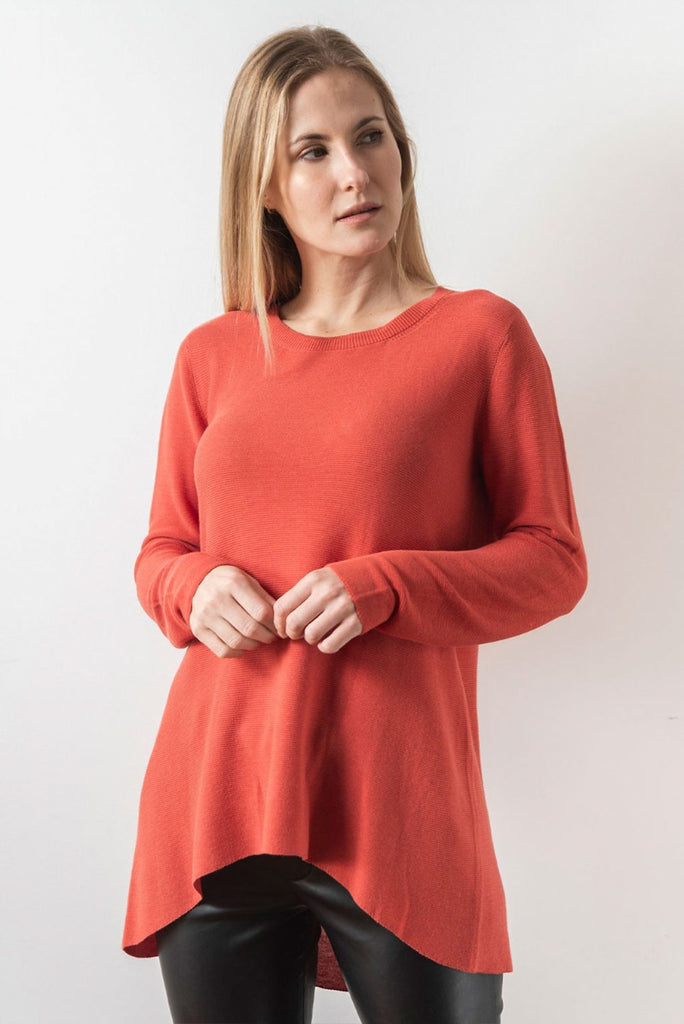 Mara Cotton Fitted Sweater